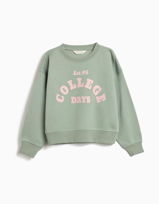 Comprar Online Sweatshirt de Felpa, Menina, Verde