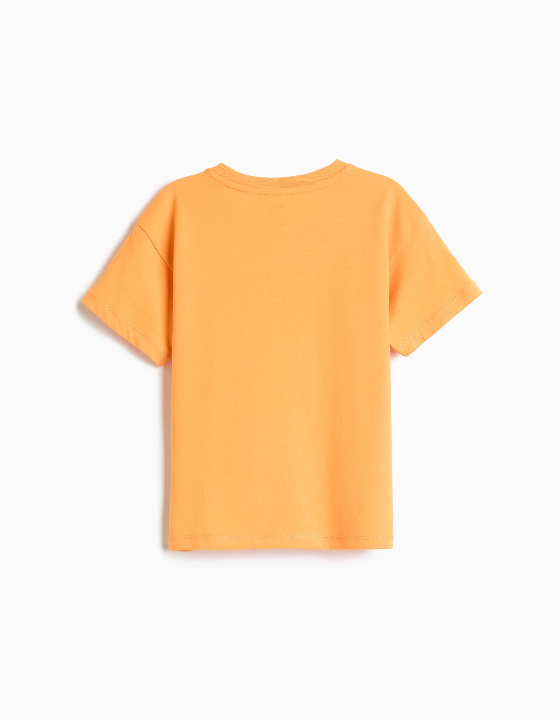 Comprar Online T-shirt Estampada, Menino, Amarelo Escuro