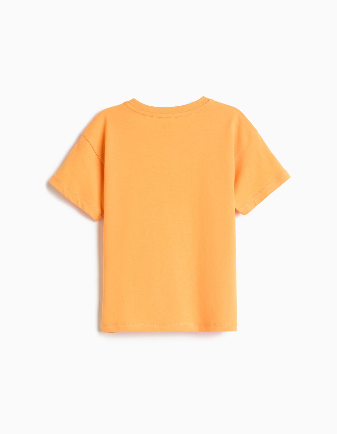 T-shirt Estampada, Menino, Amarelo Escuro