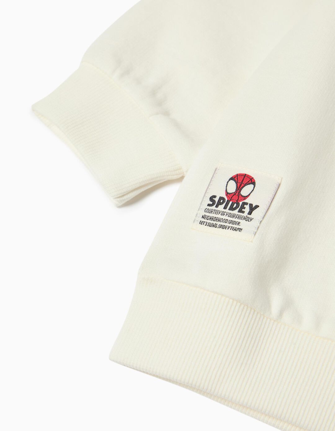 Sweatshirt de Felpa 'Spider-Man', Menino, Branco