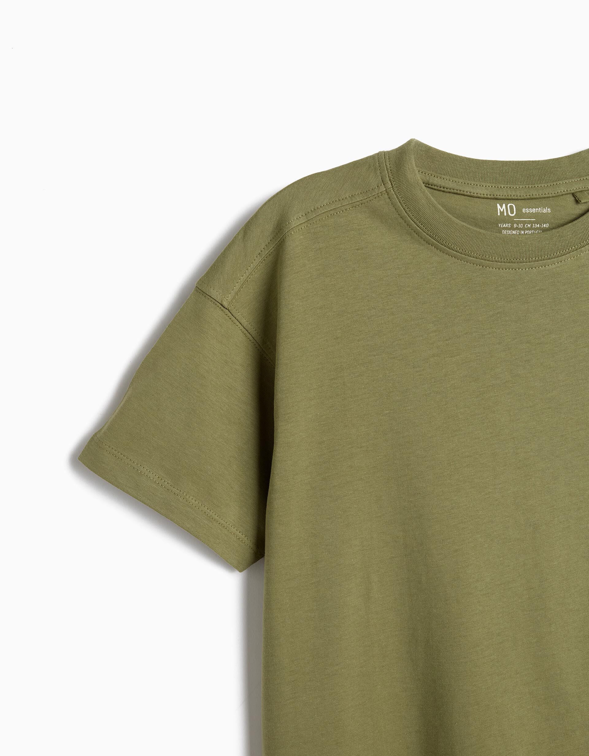 Comprar Online T-shirt Manga Curta, Menino, Verde Escuro