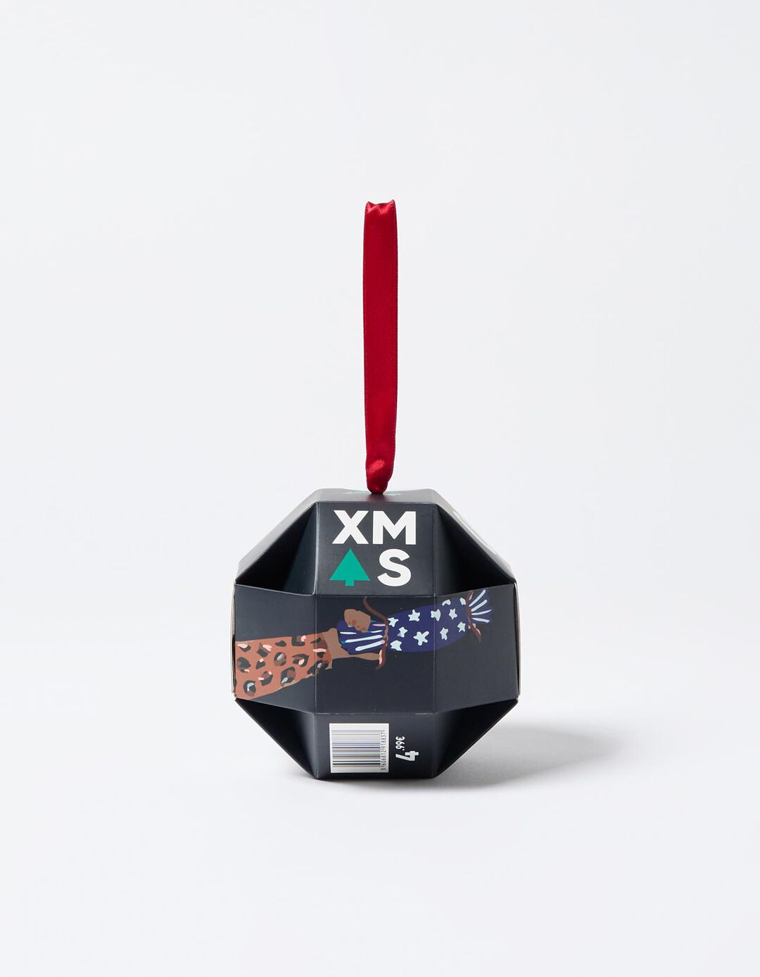 Par de Meias Natal, Homem, Verde