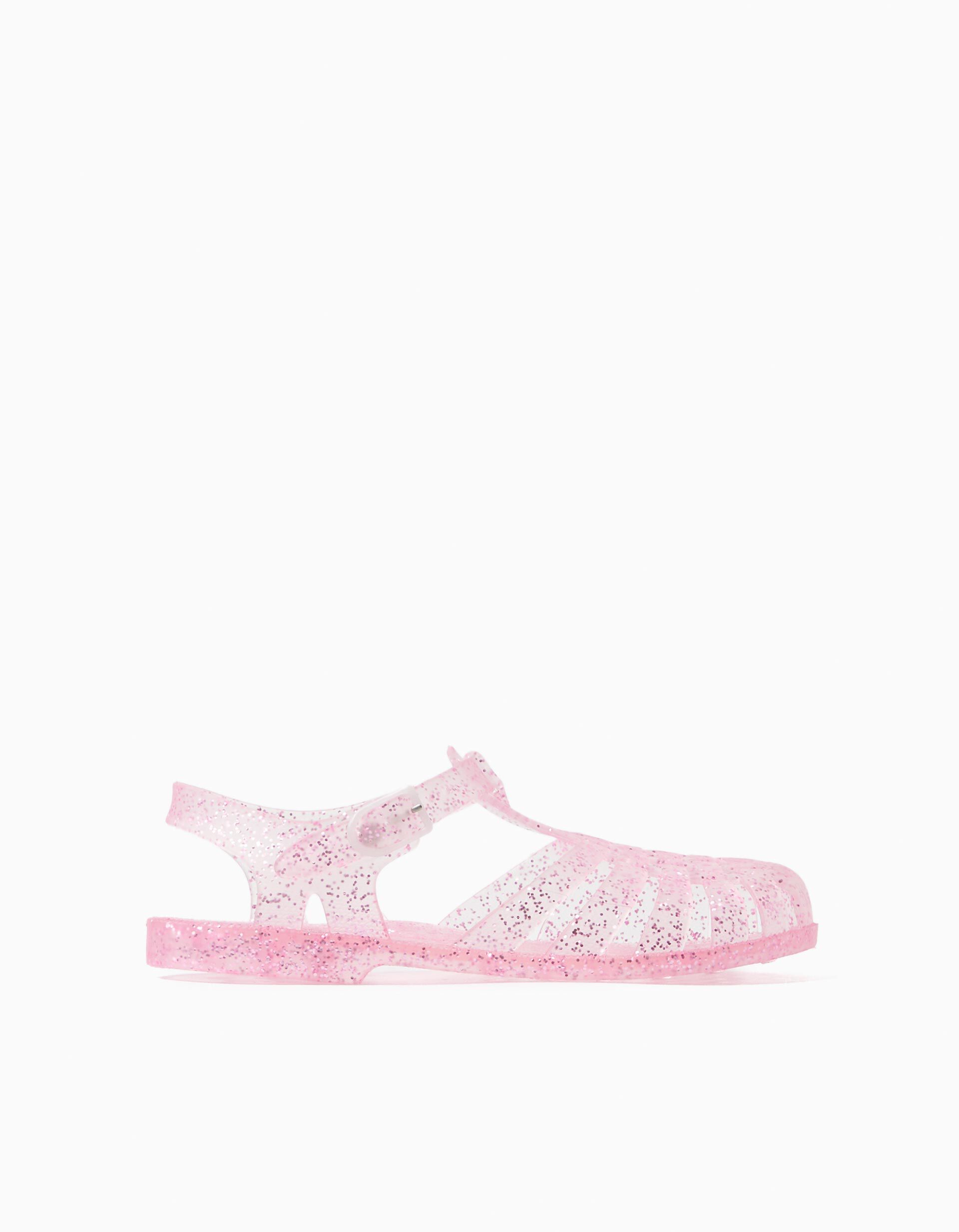 Comprar Online Sand&aacute;lias Brilhantes, Menina, Rosa