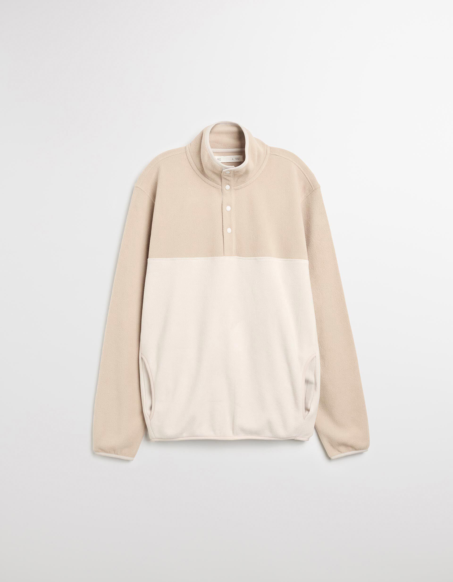 Comprar Online Camisola Polar, Homem, Bege