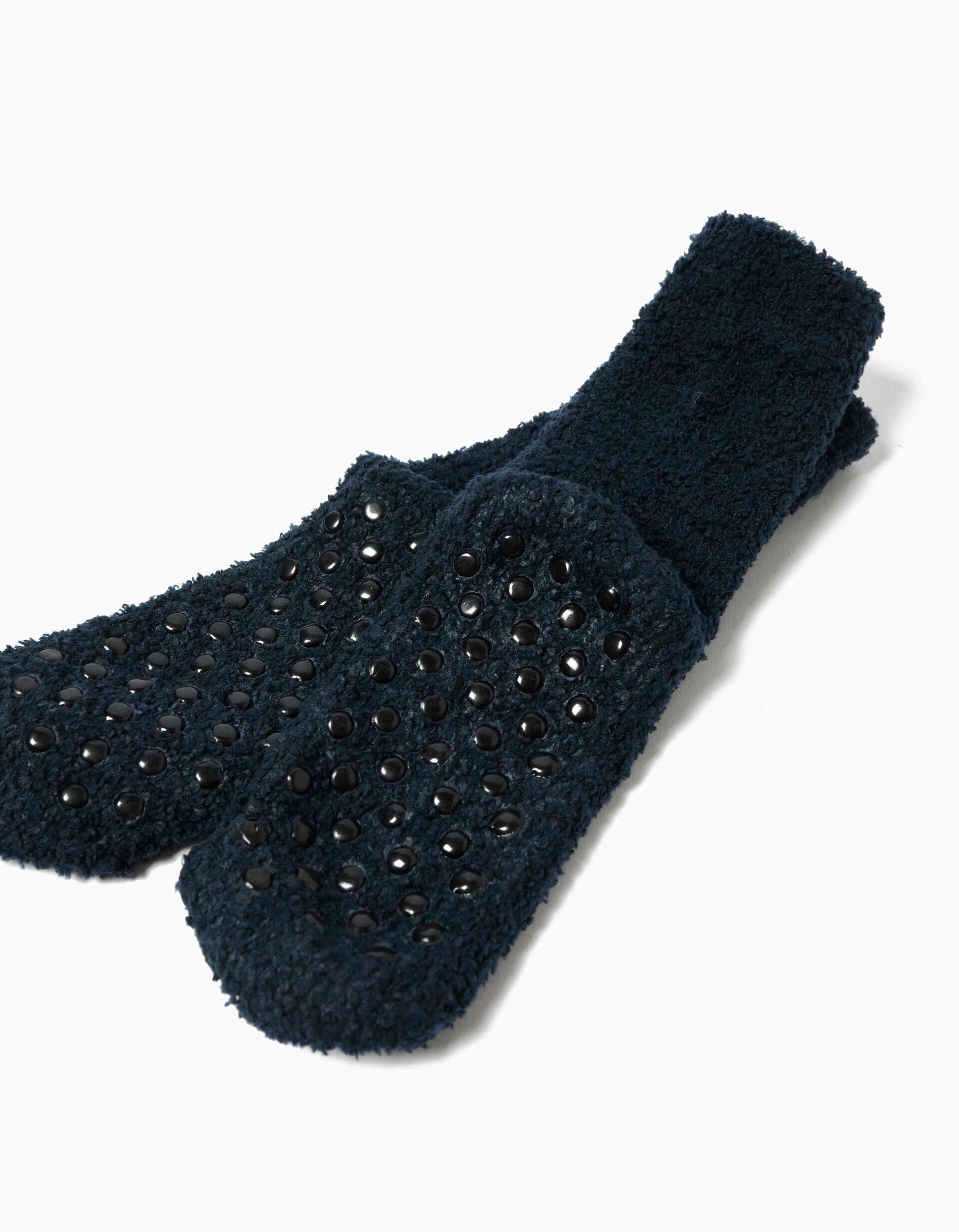 Comprar Online Meias Antiderrapantes, Menino, Azul Escuro 