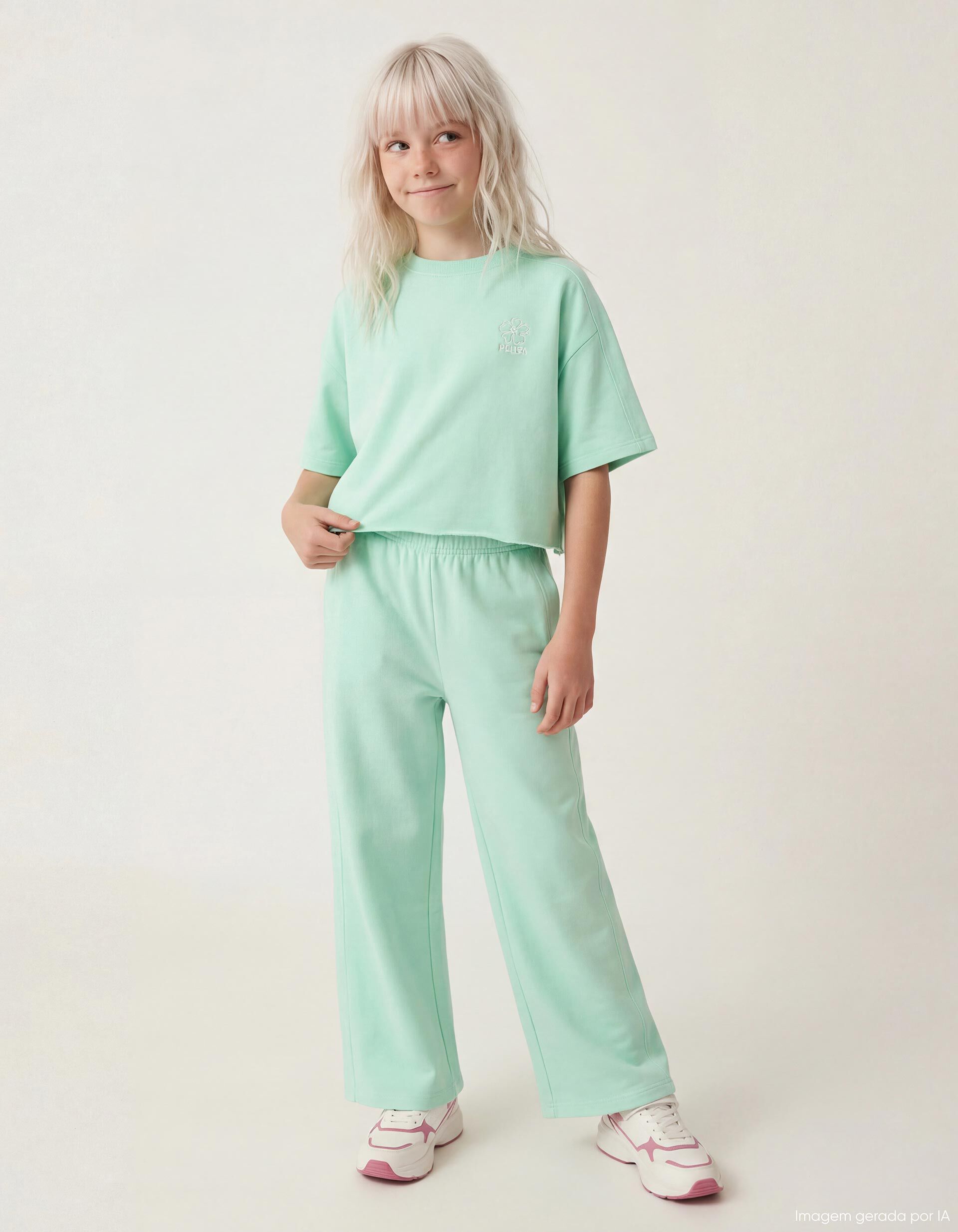 Comprar Online Conjunto de Jogging, Menina, Verde