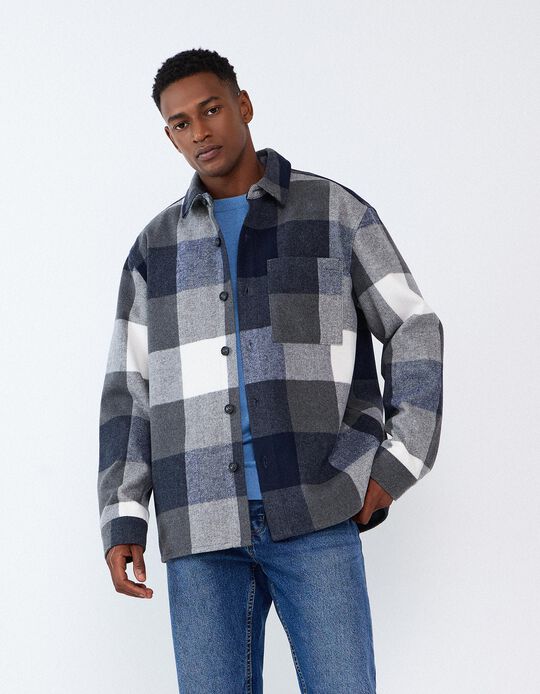 Comprar Online Sobrecamisa, Homem, Azul Escuro