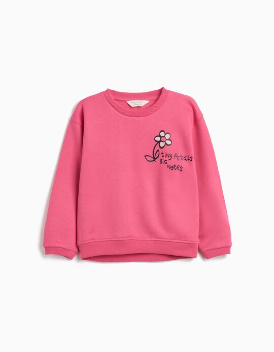 Comprar Online Sweatshirt de Felpa, Menina, Rosa Escuro
