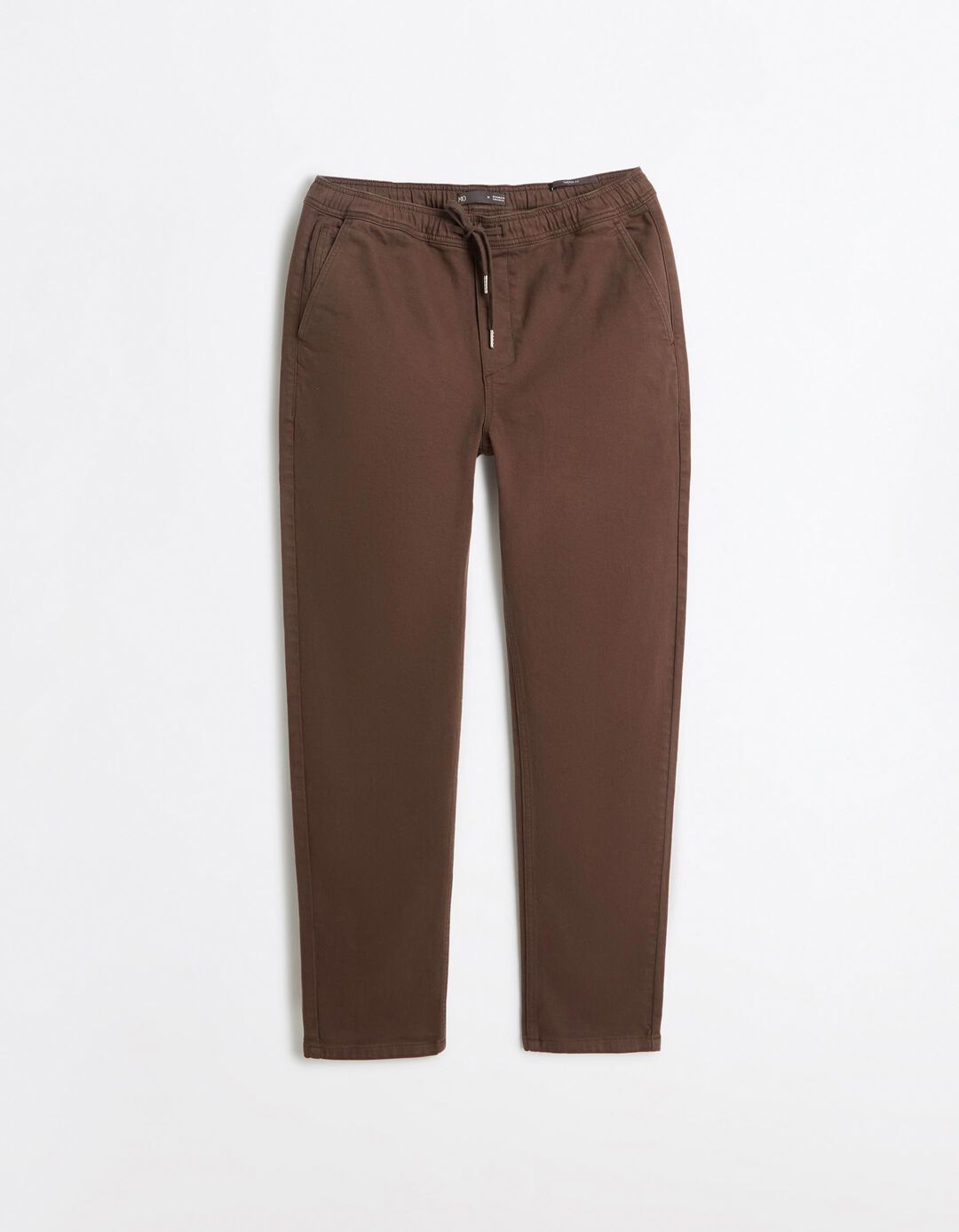 Cal&ccedil;as Jogger Tapered, Homem, Castanho Escuro