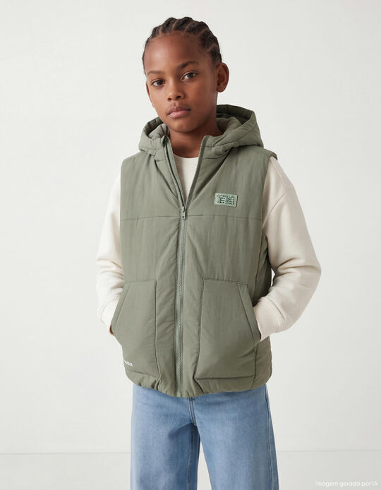 Comprar Online Colete, Menino, Verde Claro