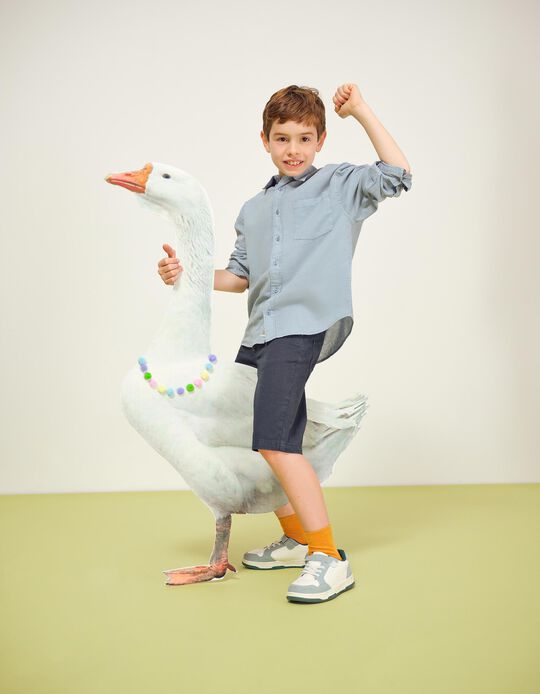 Comprar Online Cal&ccedil;&otilde;es, Menino, Azul Escuro