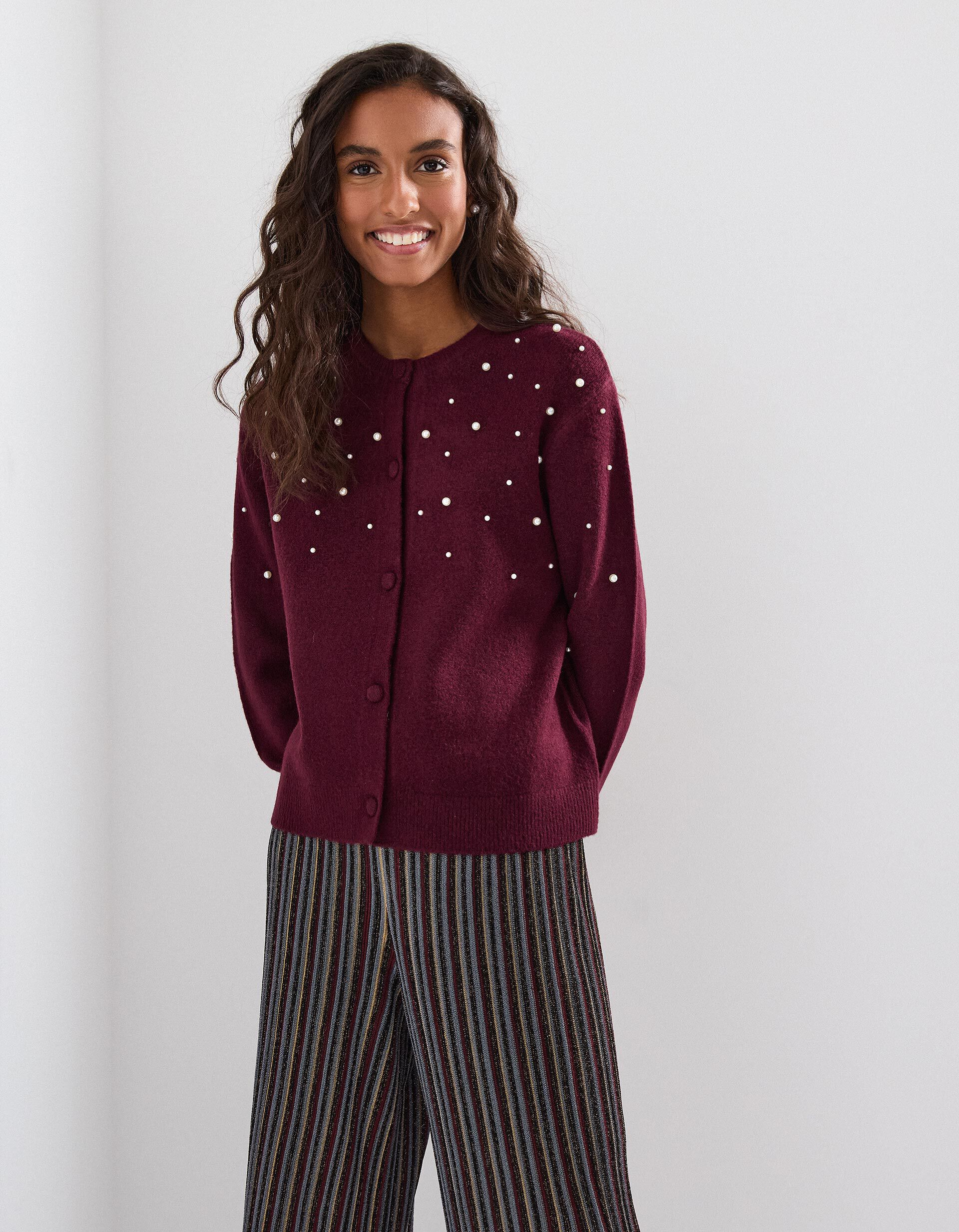 Comprar Online Casaco com L&atilde;, Mulher, Roxo