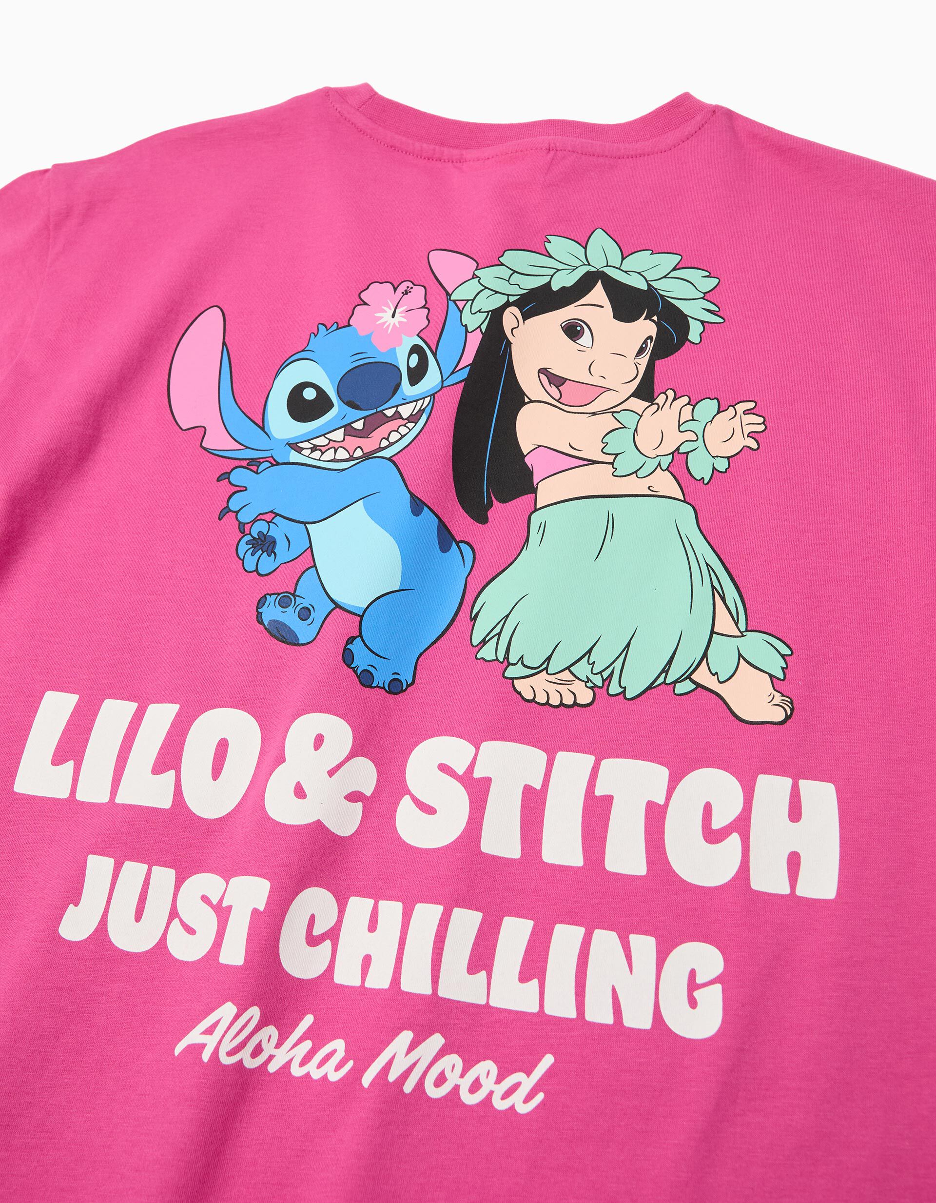 Comprar Online T-shirt 'Stitch' &copy;Disney, Menina, Rosa