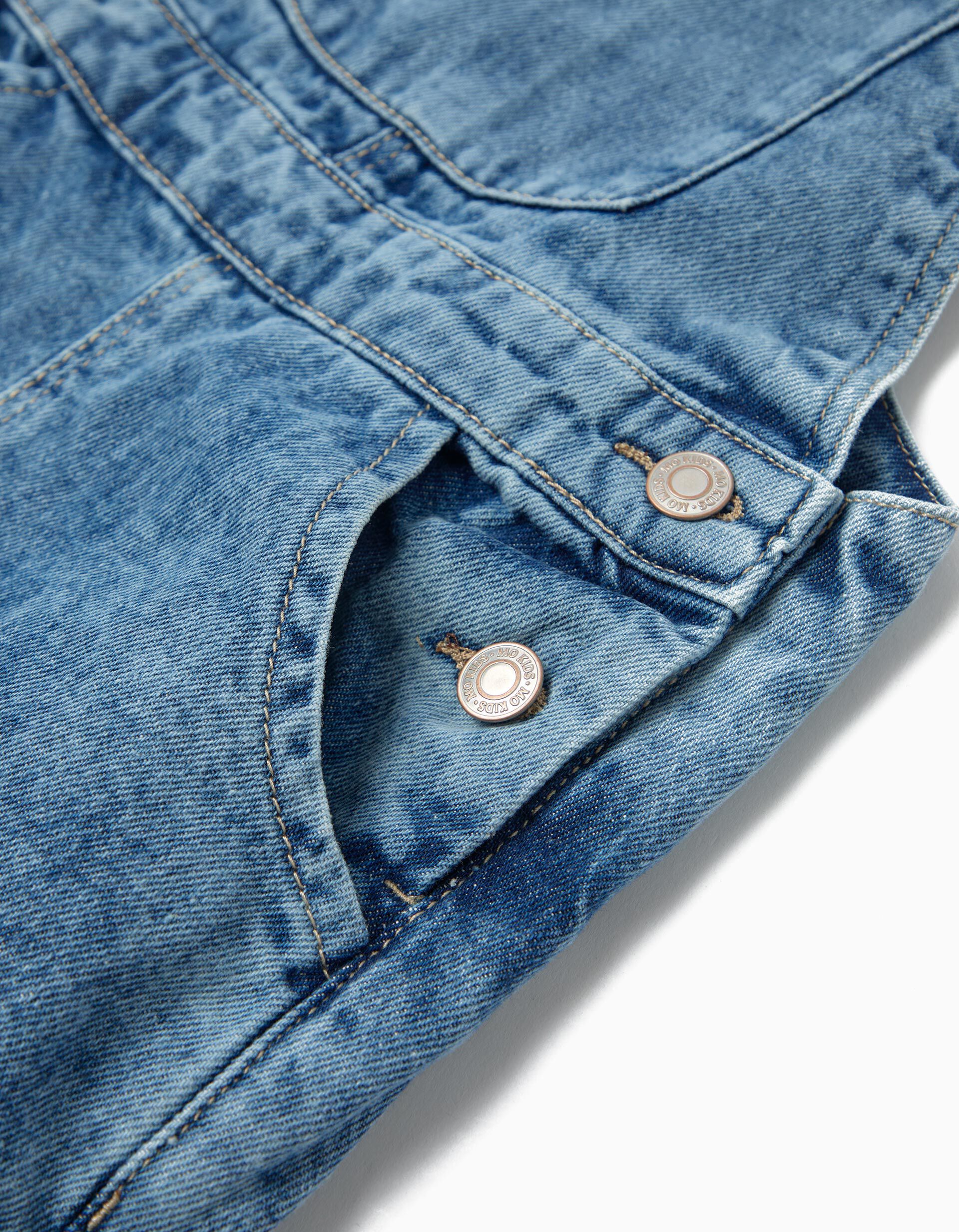 Comprar Online Jardineiras de Ganga 'Wide Leg', Menina, Azul