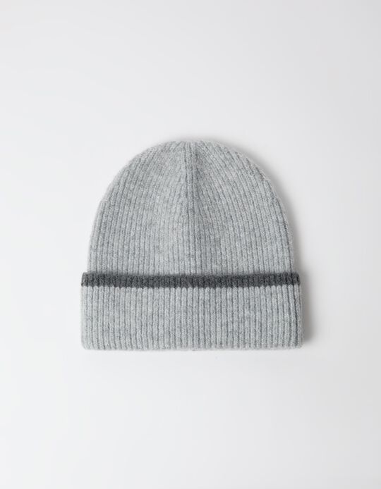 Comprar Online Gorro De Malha, Homem, Cinzento