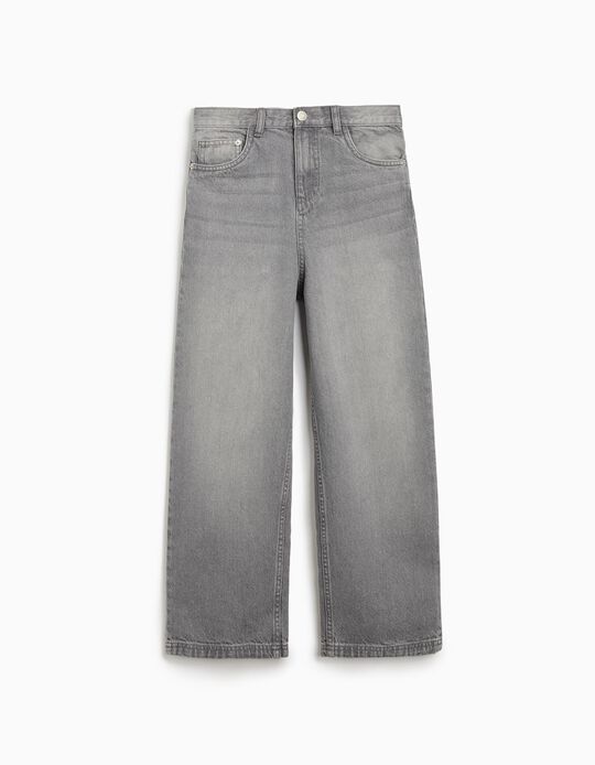 Comprar Online Calças de Ganga 'Baggy', Menino, Cinzento