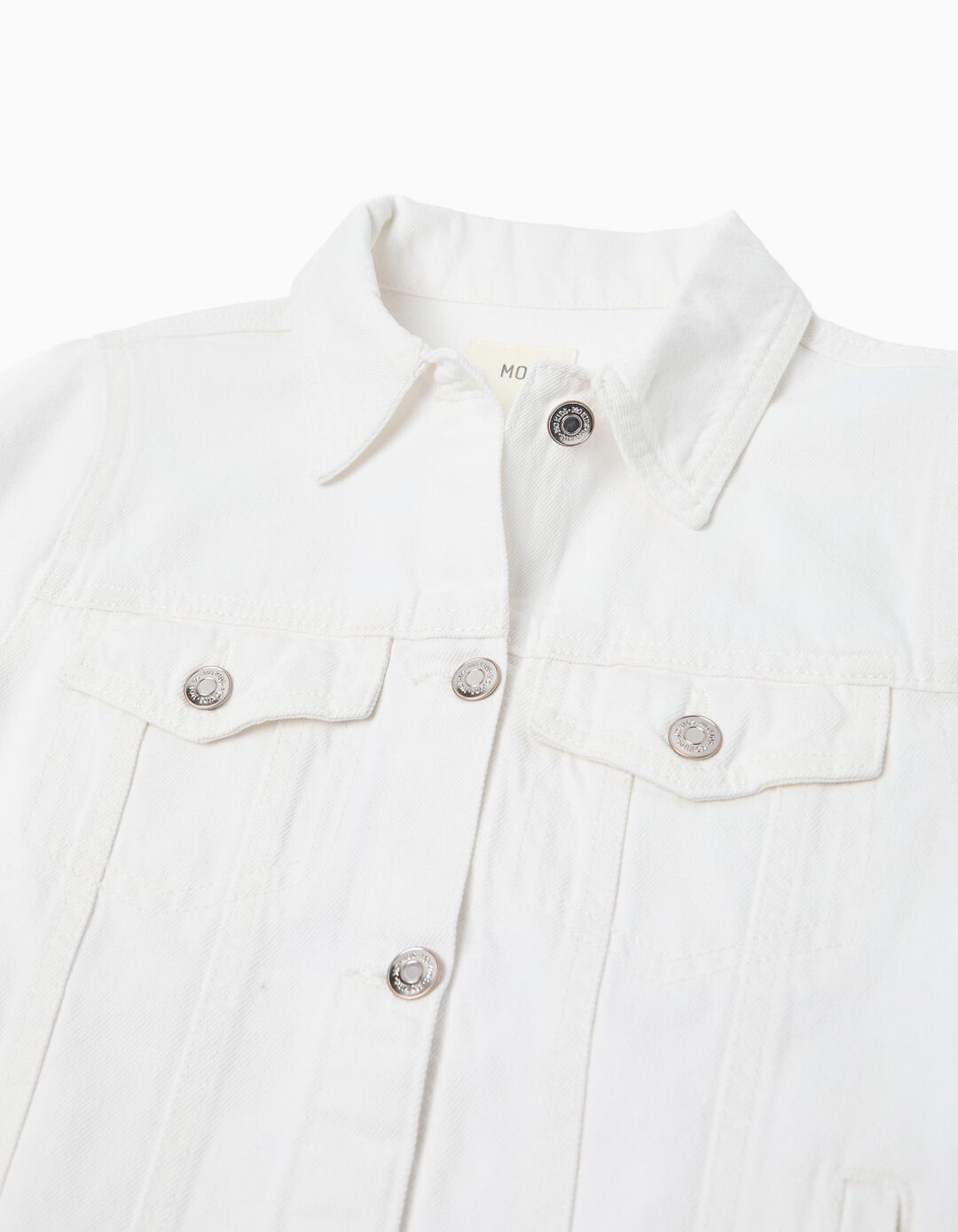 Casaco de Ganga, Menina, Branco