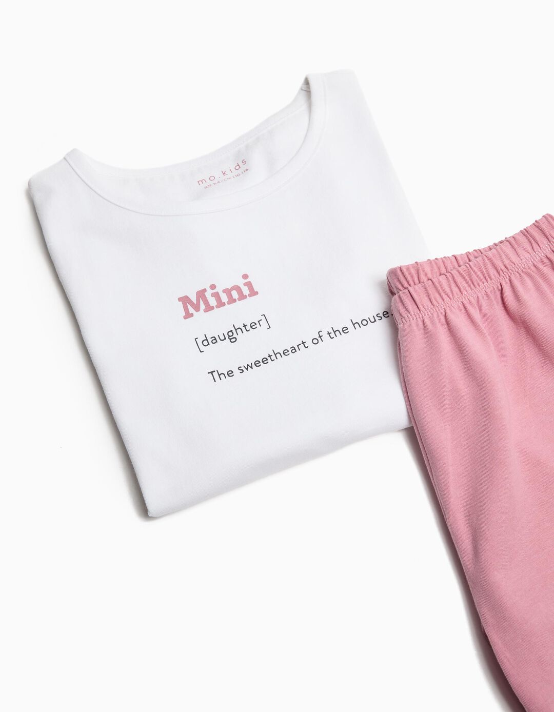 Pijama 'Mini', Recém-Nascido, Branco