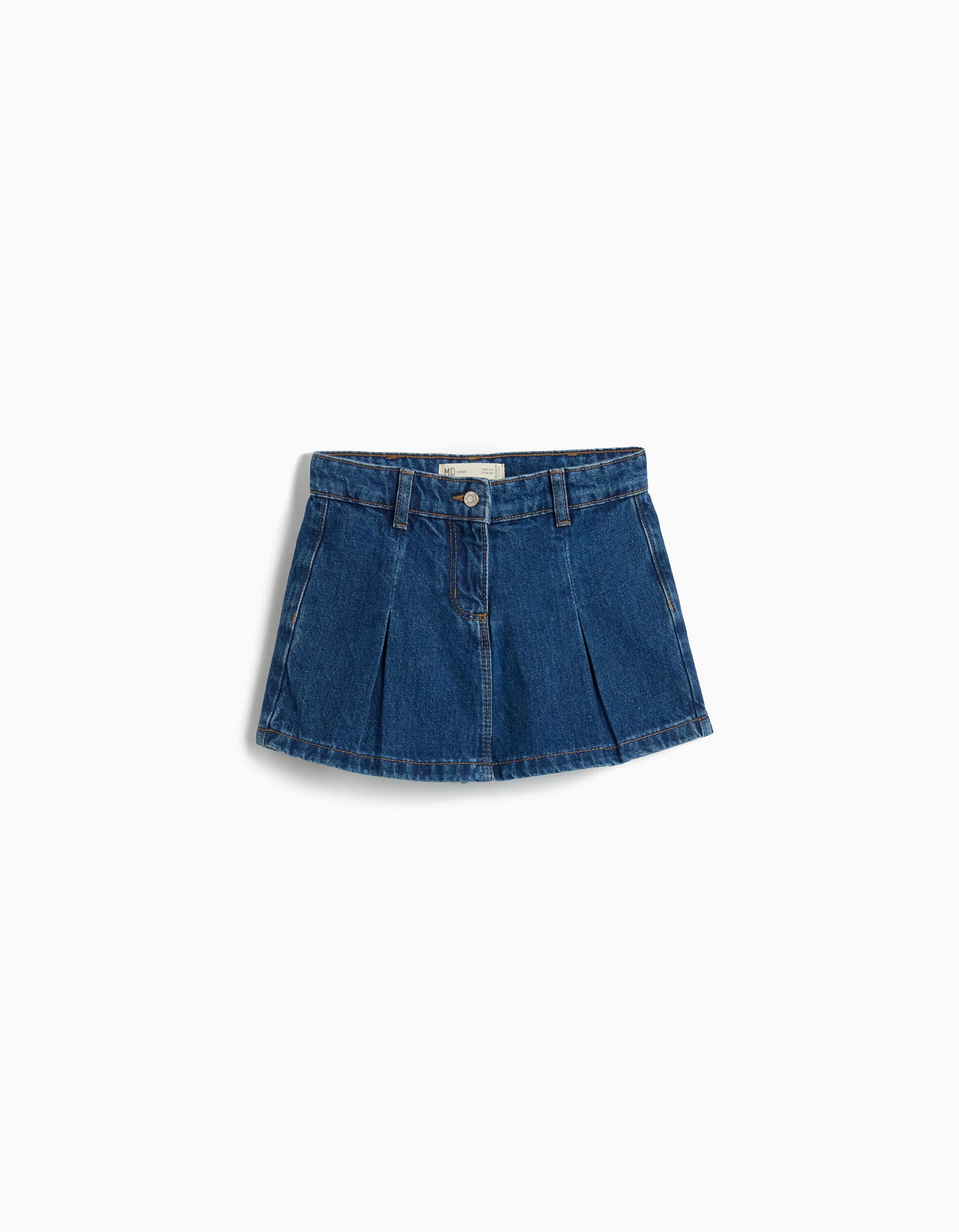 Comprar Online Saia-cal&ccedil;&atilde;o de Ganga, Menina, Azul