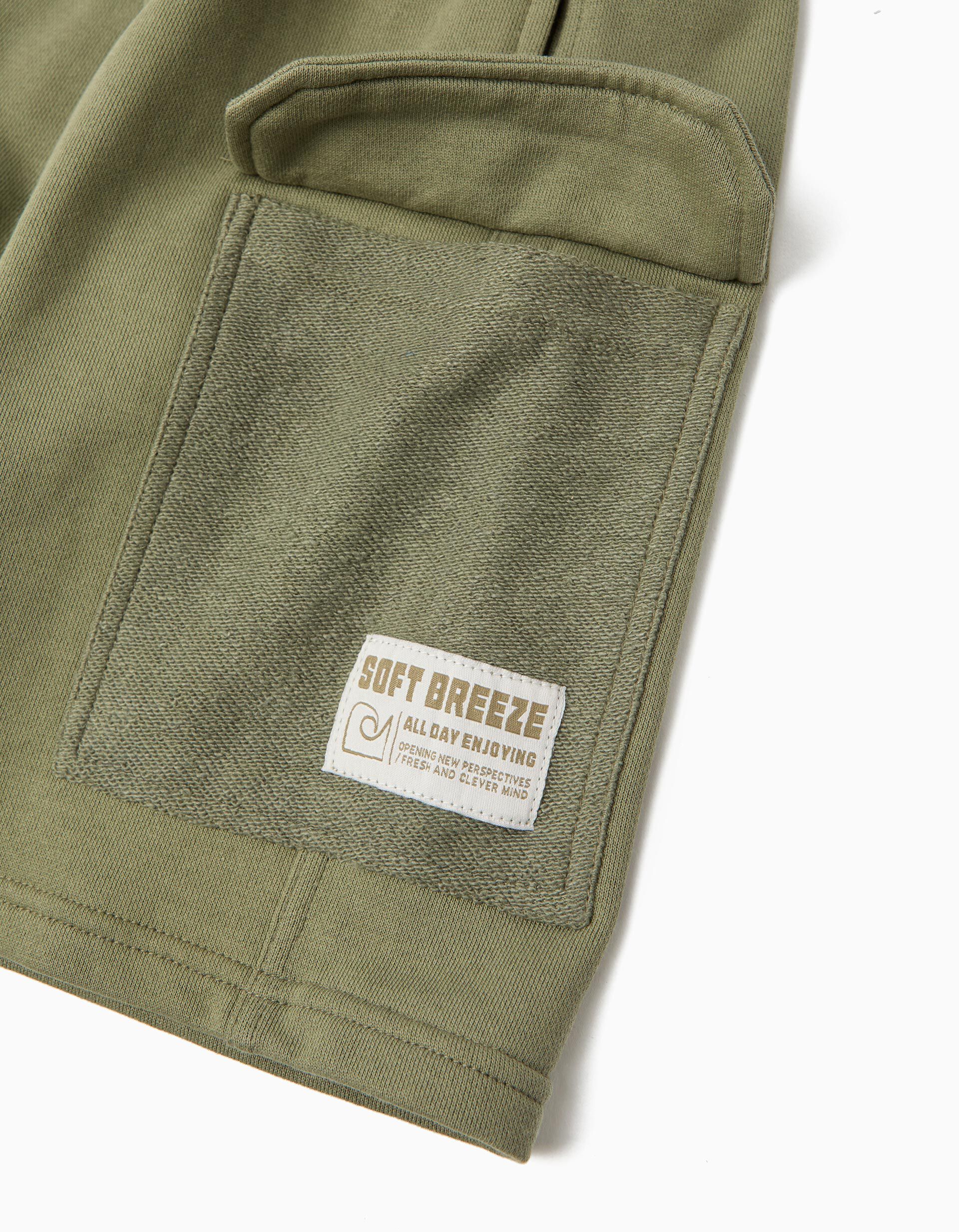 Comprar Online Cal&ccedil;&otilde;es Cargo, Menino, Verde Escuro