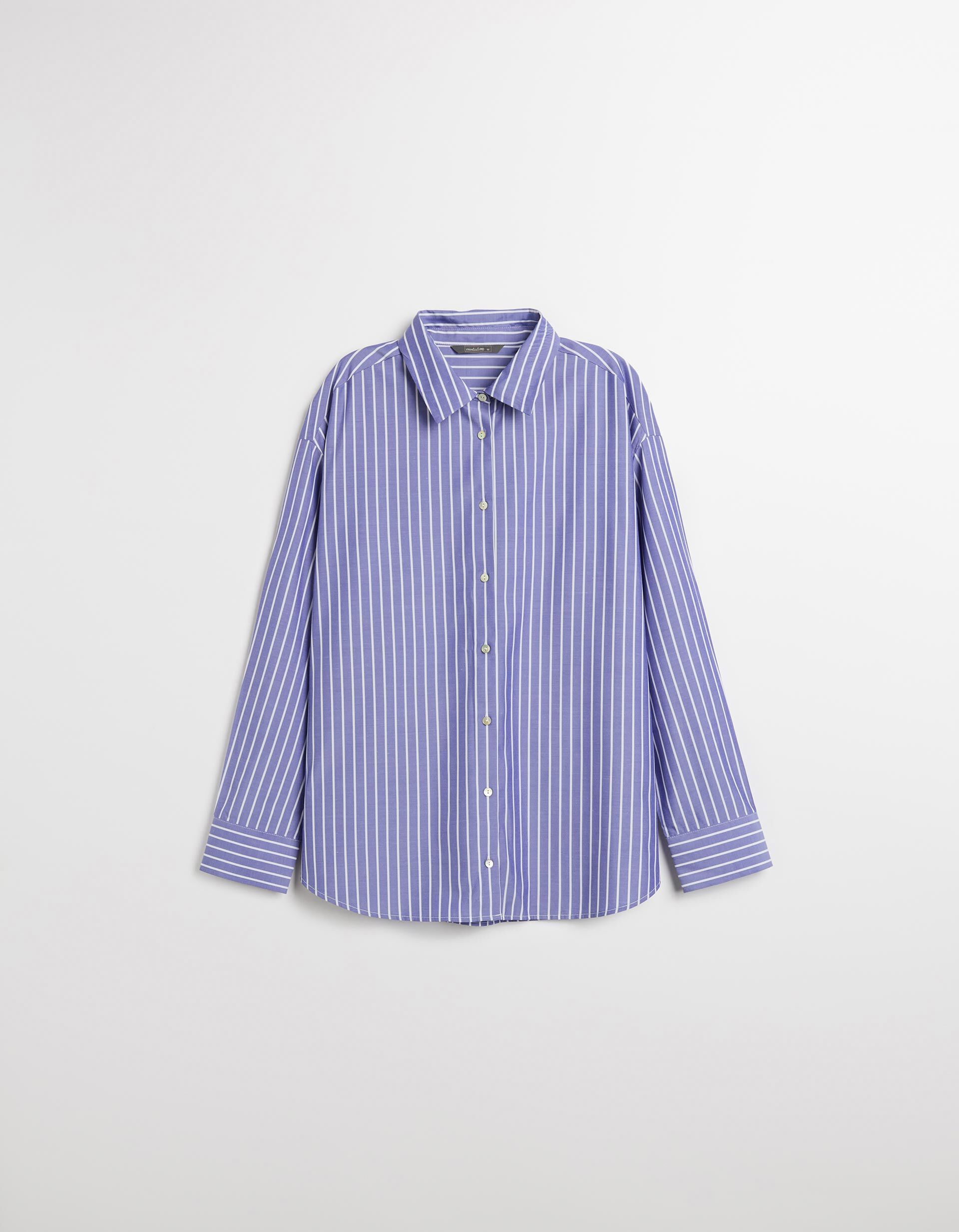 Comprar Online Camisa Riscas, Mulher, Azul Claro