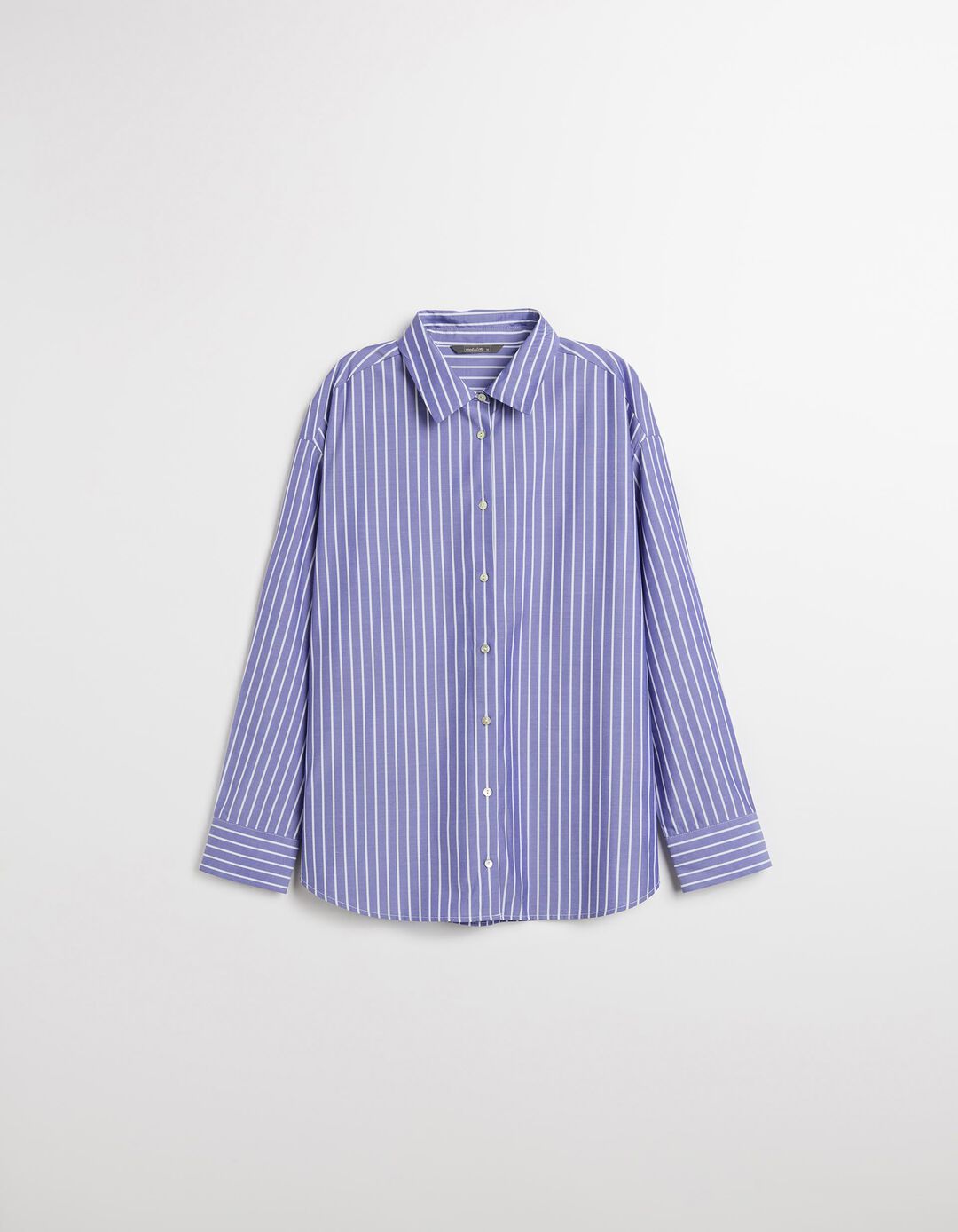 Camisa Riscas, Mulher, Azul Claro