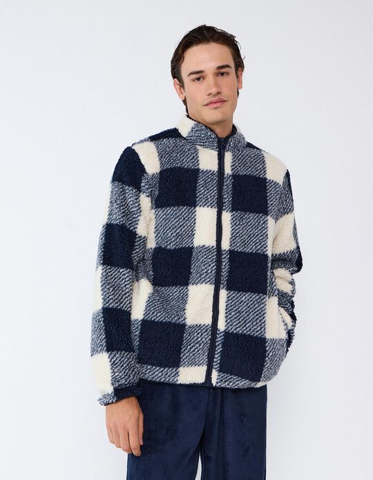 Comprar Online Casaco Sherpa, Homem, Azul Escuro