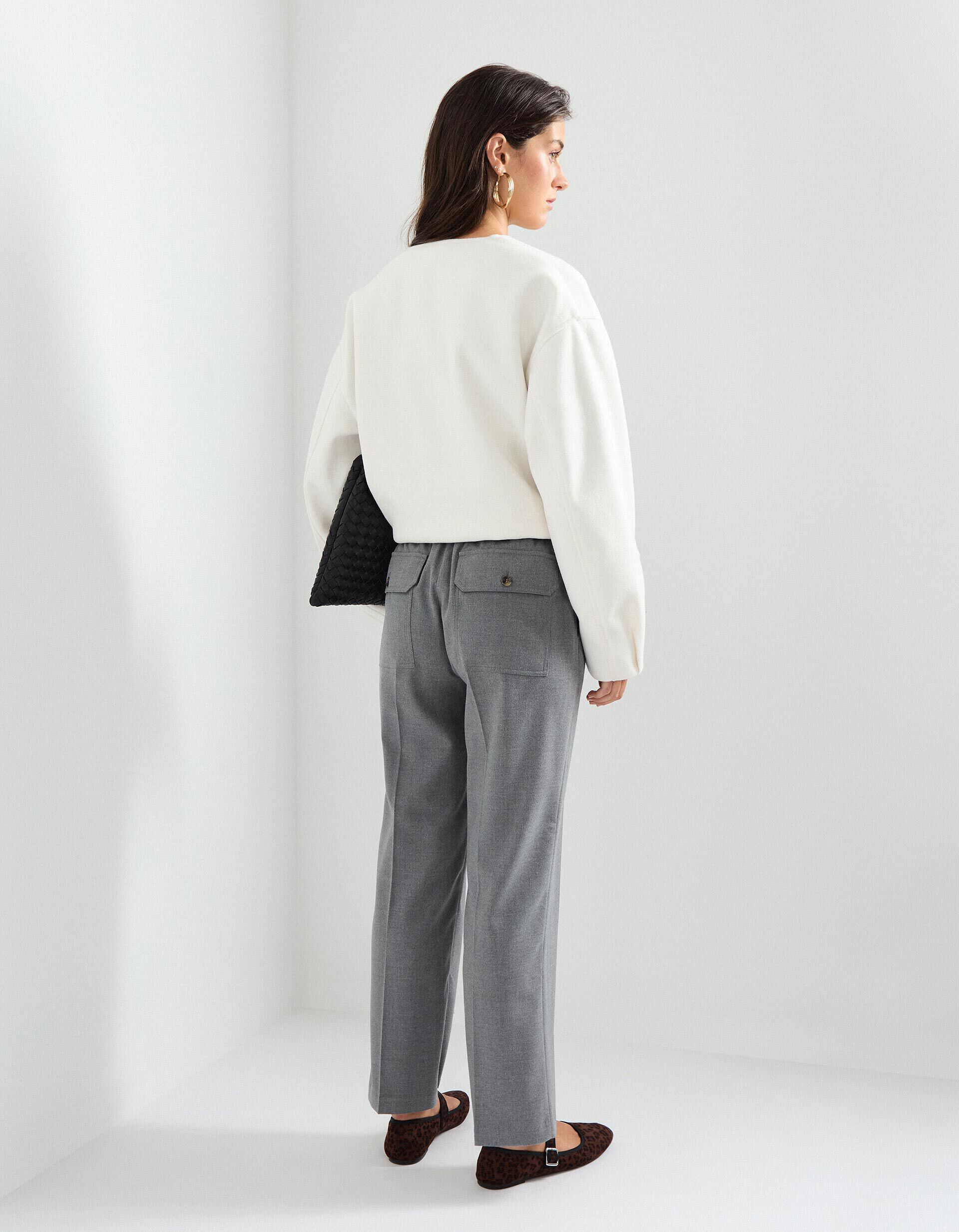 Comprar Online Cal&ccedil;as, Mulher, Cinzento Claro