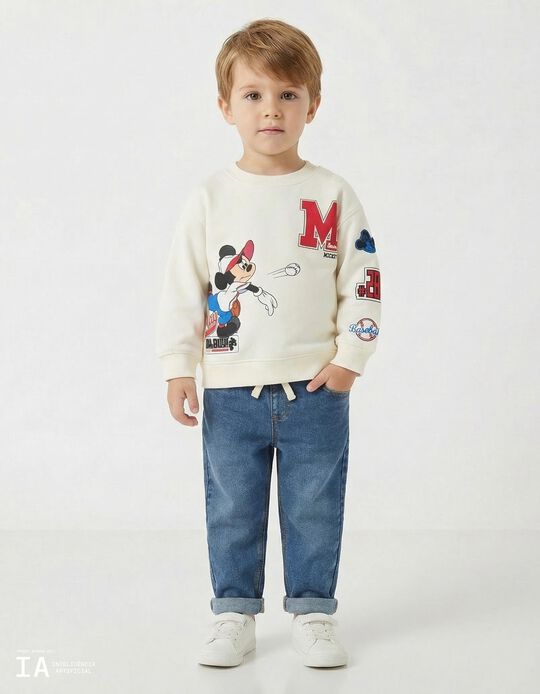 Comprar Online Sweatshirt 'Mickey' &copy;Disney, Menino, Branco
