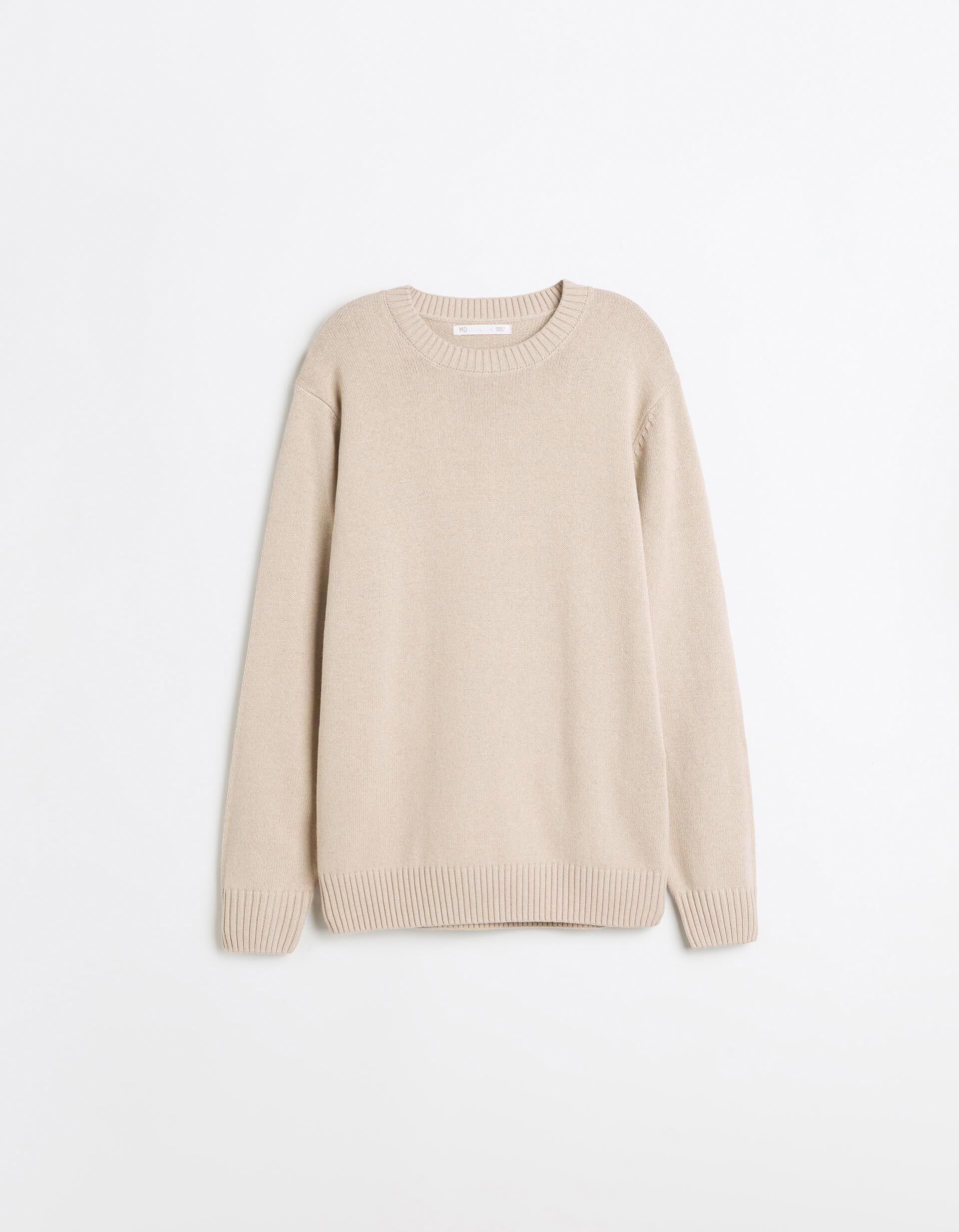 Comprar Online Camisola De Malha, Homem, Bege