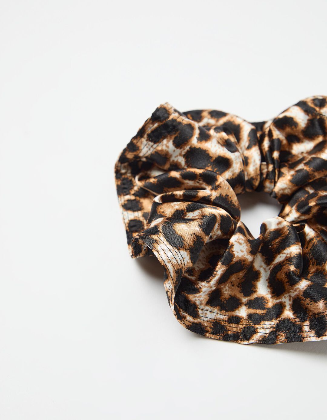 Elástico de Cabelo Scrunchie, Mulher, Castanho