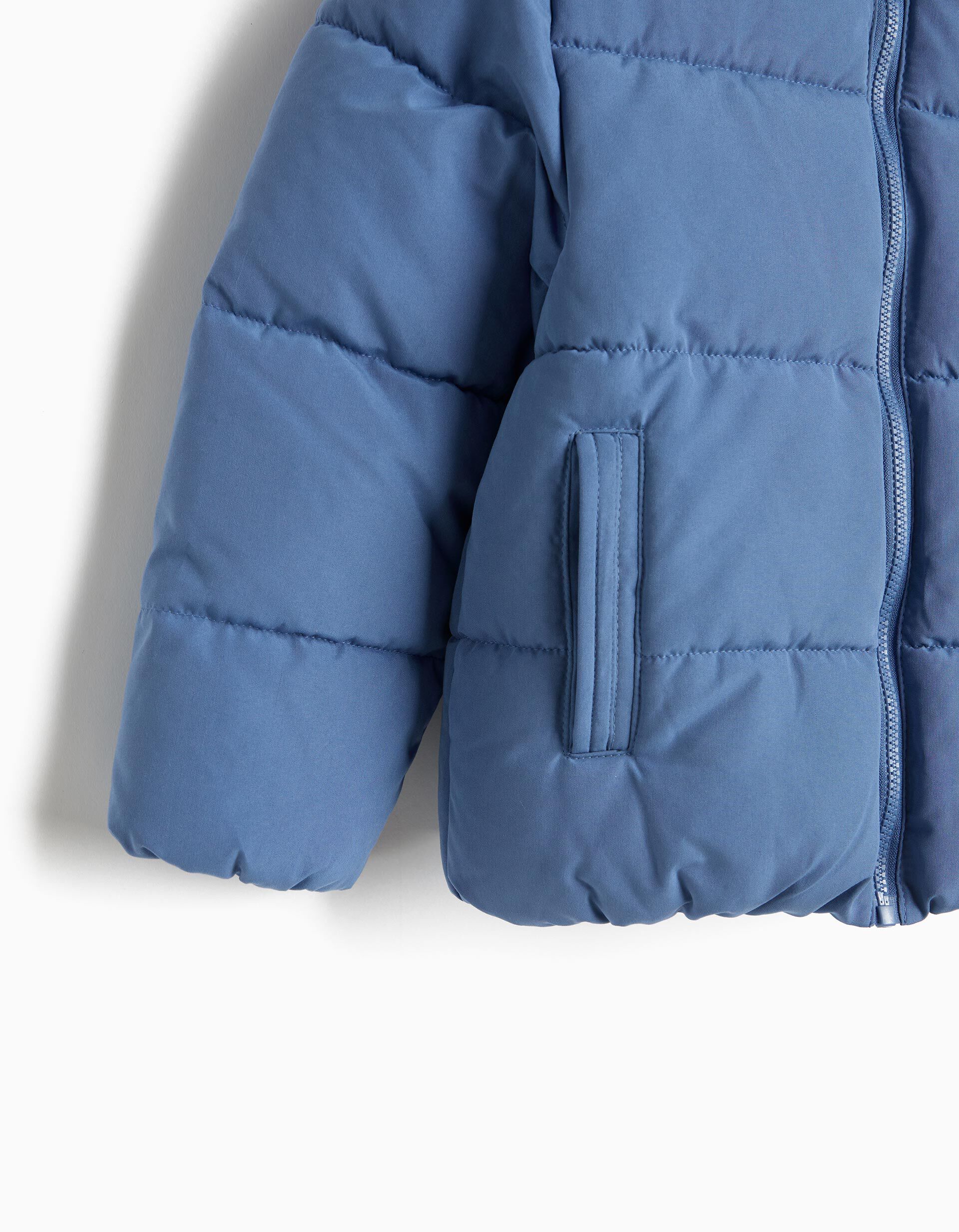 Comprar Online Casaco Acolchoado Com Capuz, Menino, Azul
