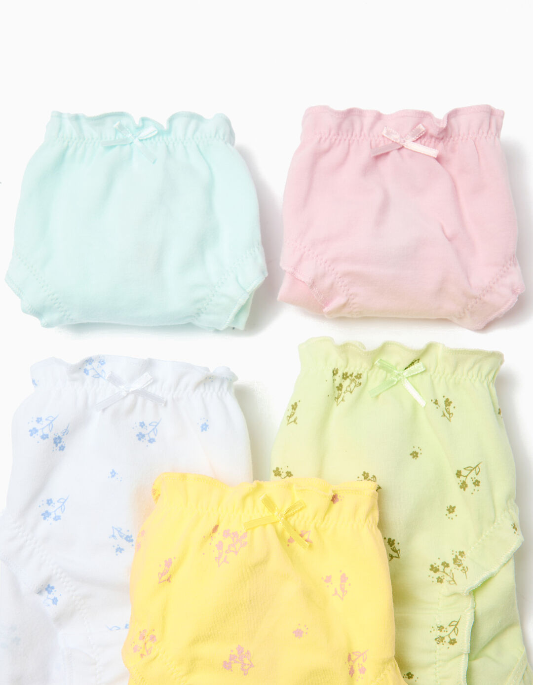 Pack 5 Cuecas, Menina, Multicor