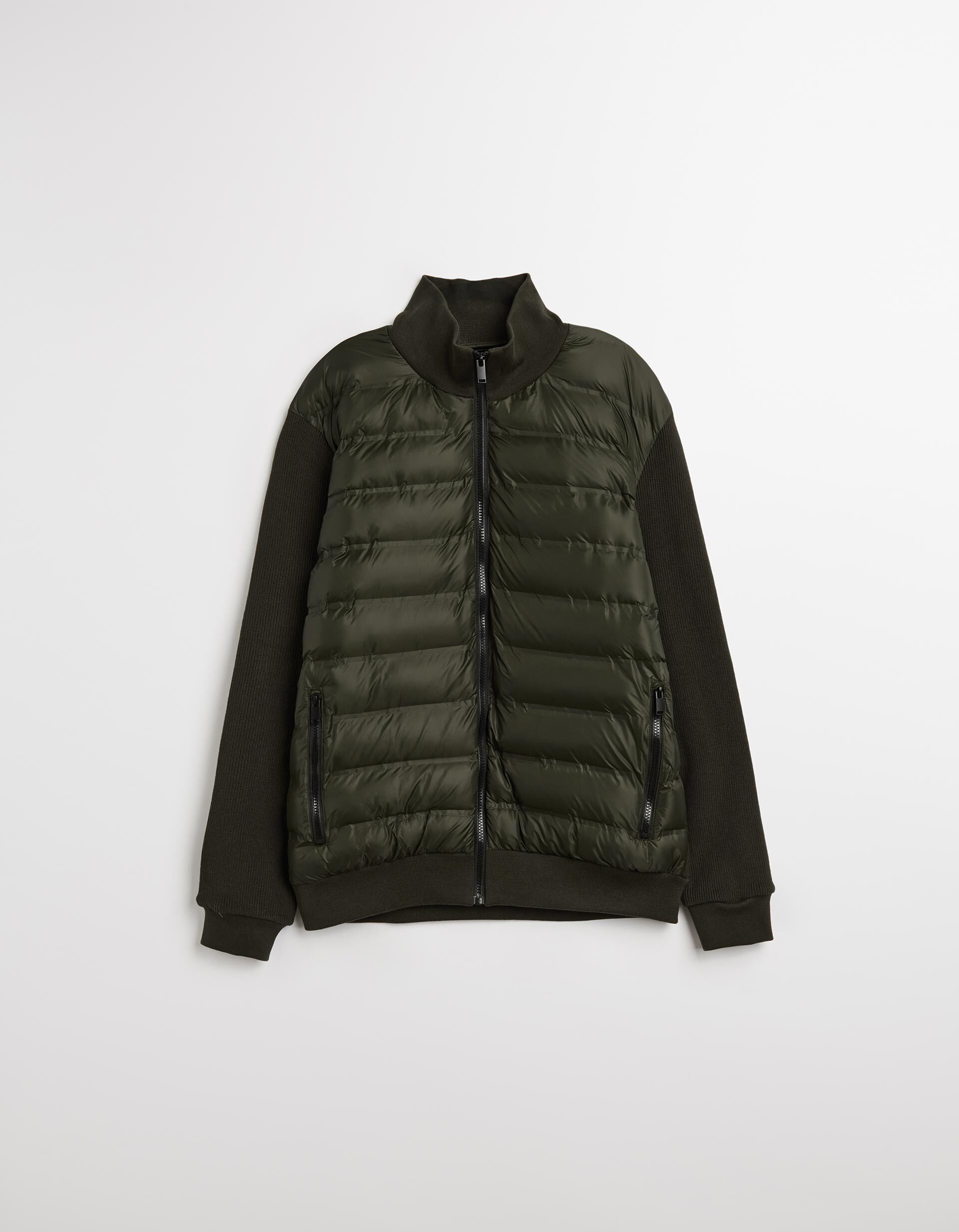 Comprar Online Casaco Combinado, Homem, Verde Escuro 