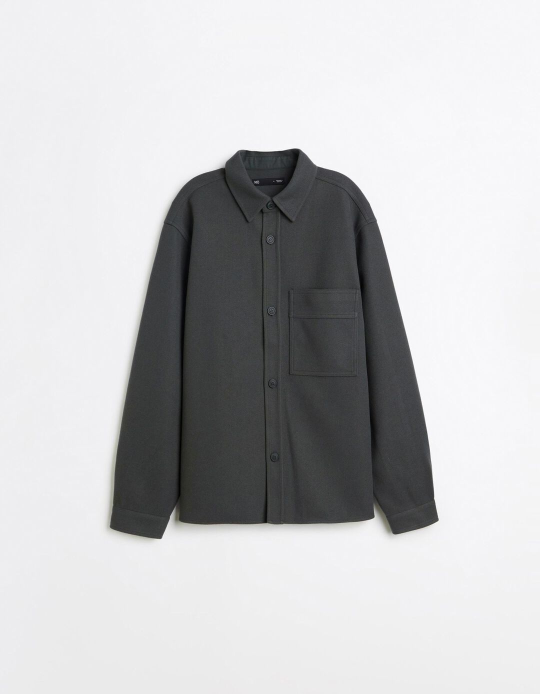 Sobrecamisa Em Malha, Homem, Verde Escuro