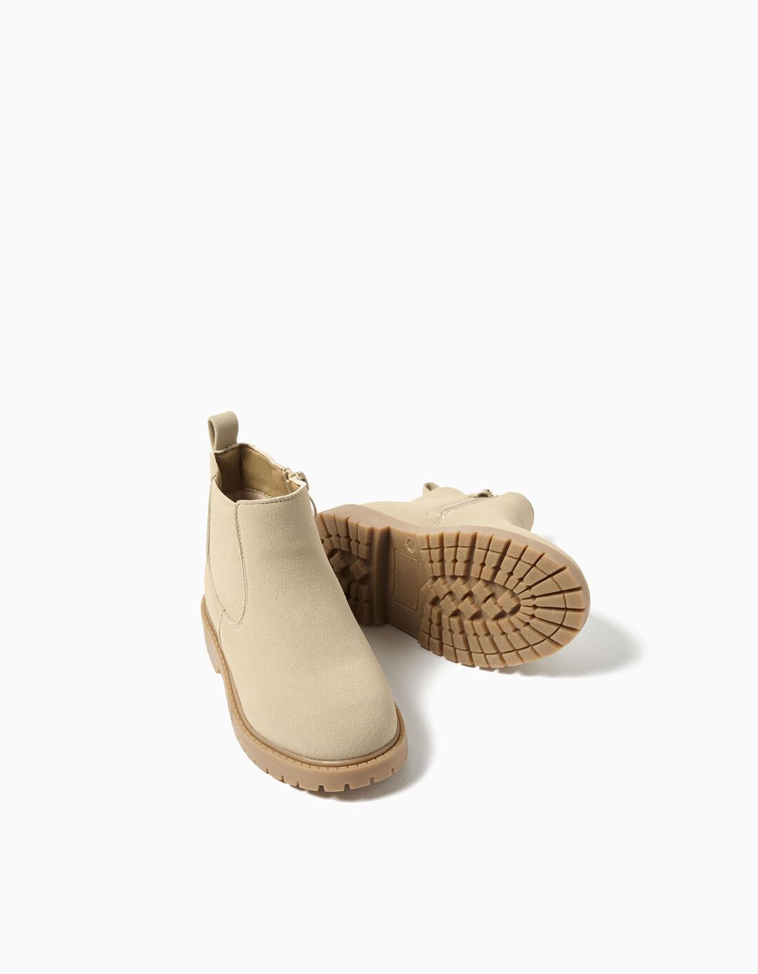 Botas, Menina, Bege 