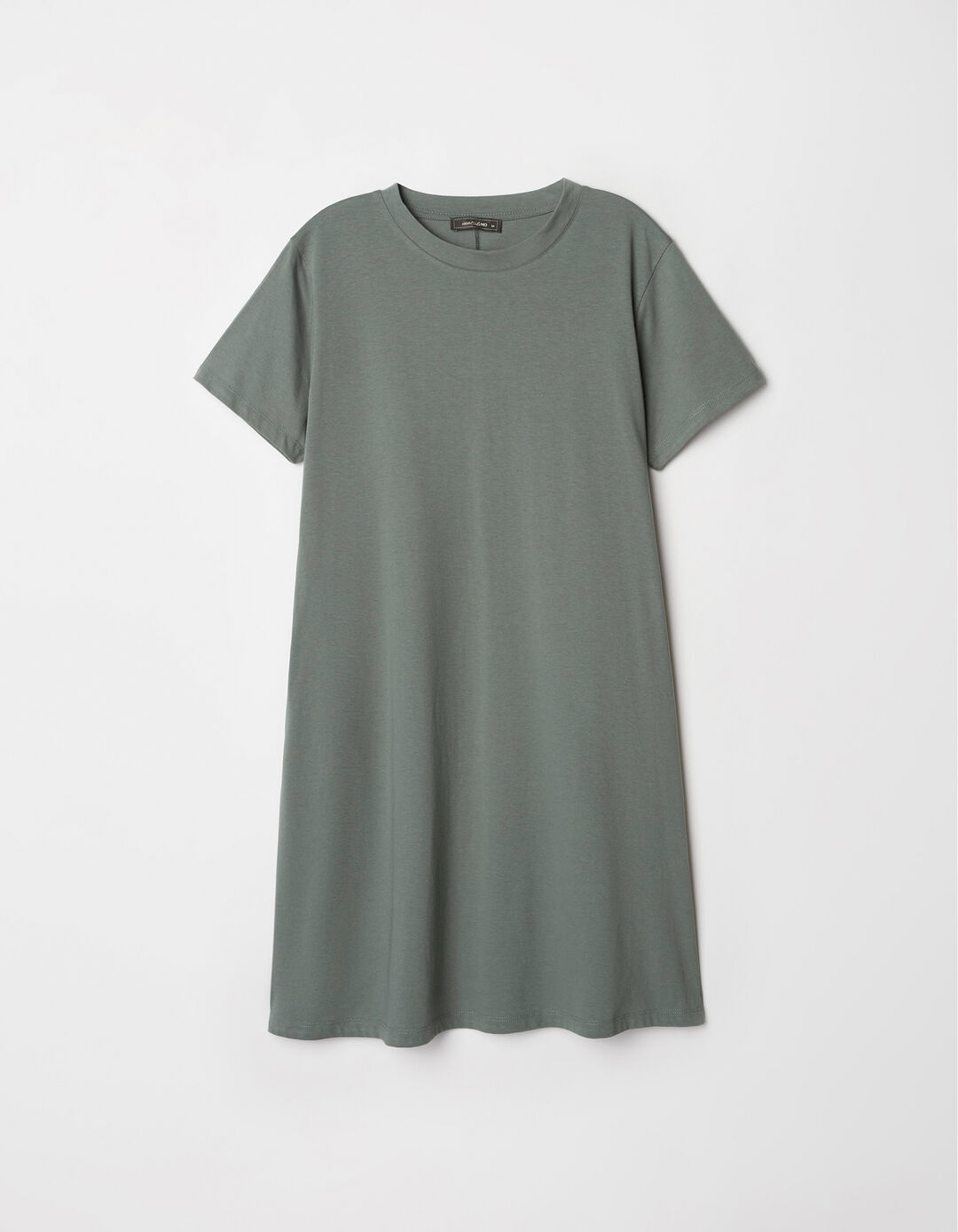 T-shirt dress, Woman, Dark Green