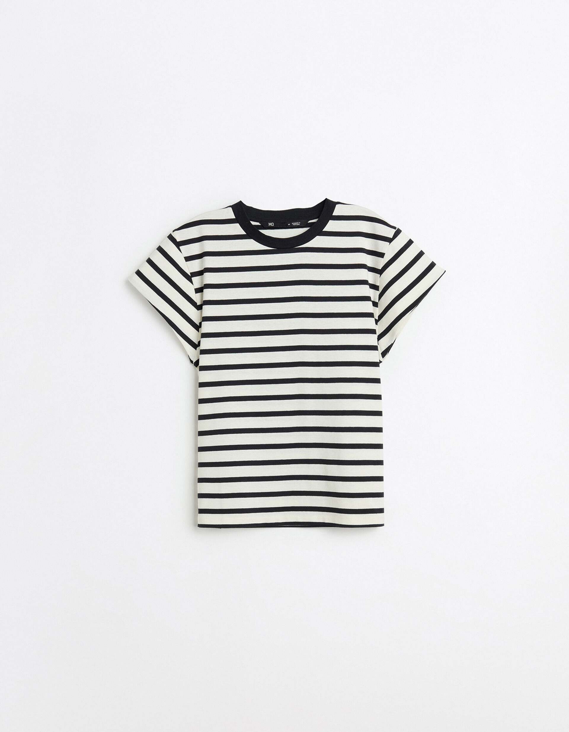 Comprar Online T-shirt Riscas, Mulher, Preto