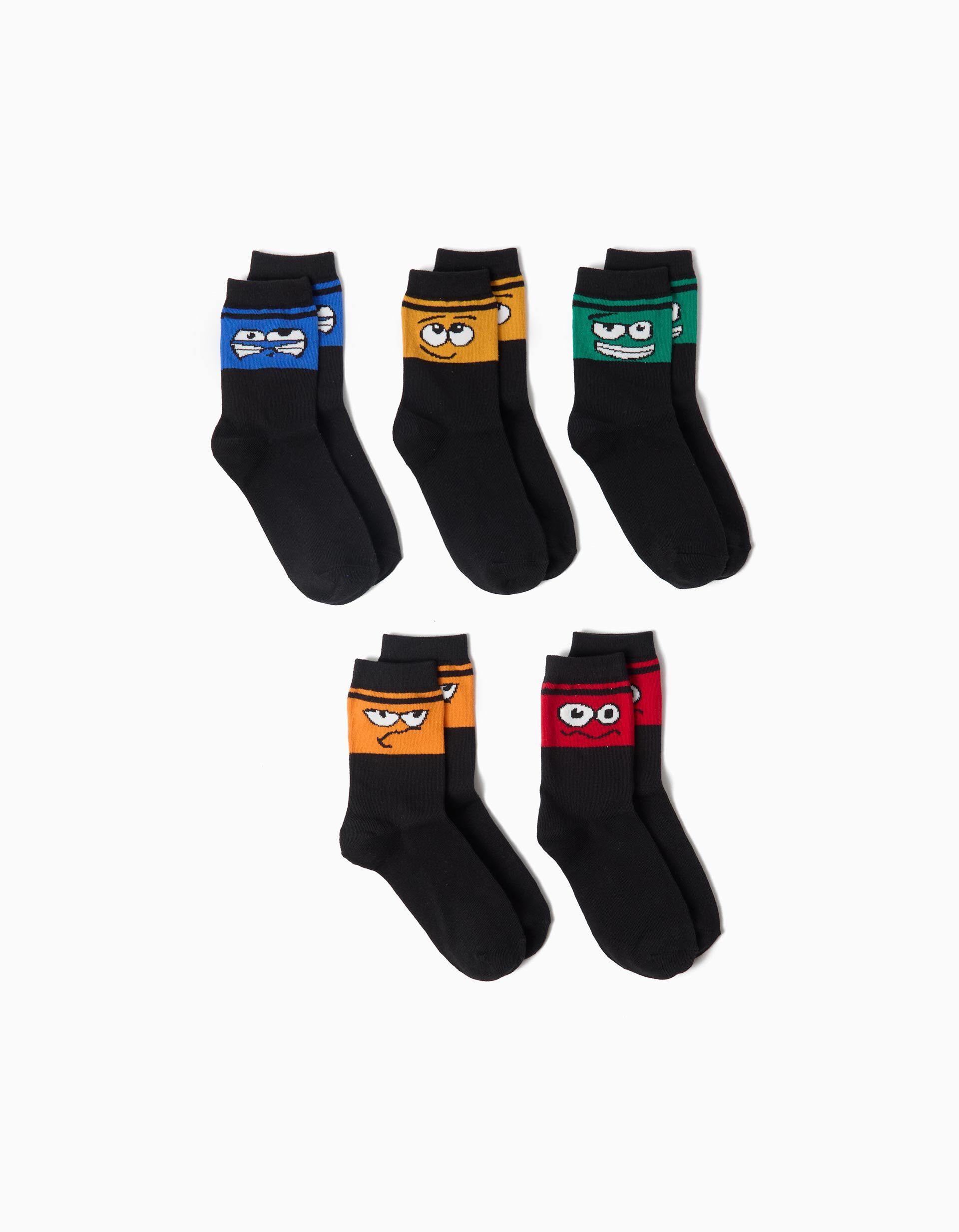 Comprar Online Pack 5 Pares De Meias, Menino, Multicolor