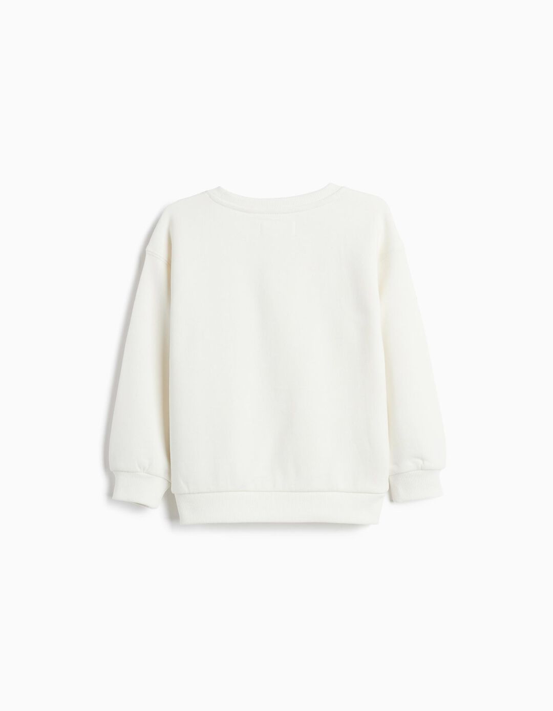 Sweatshirt De Felpa, Menino, Branco