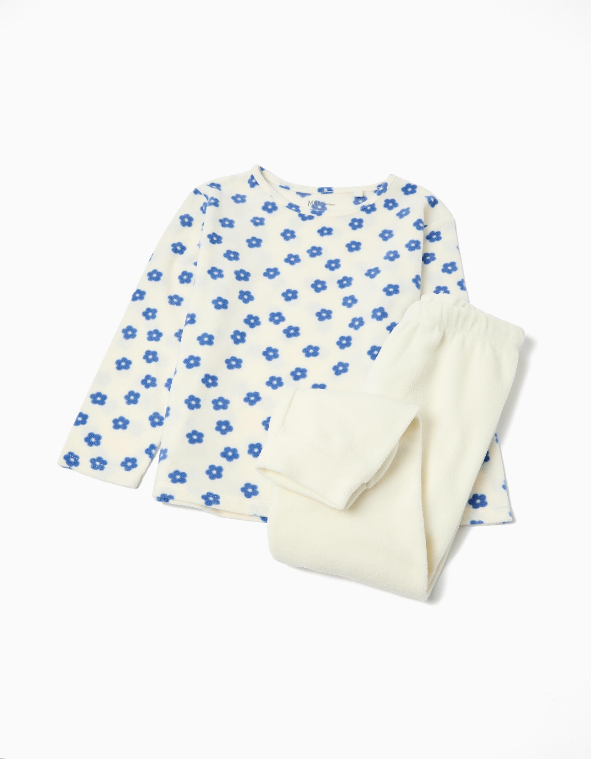 Comprar Online Pijama Micropolar, Menina, Branco
