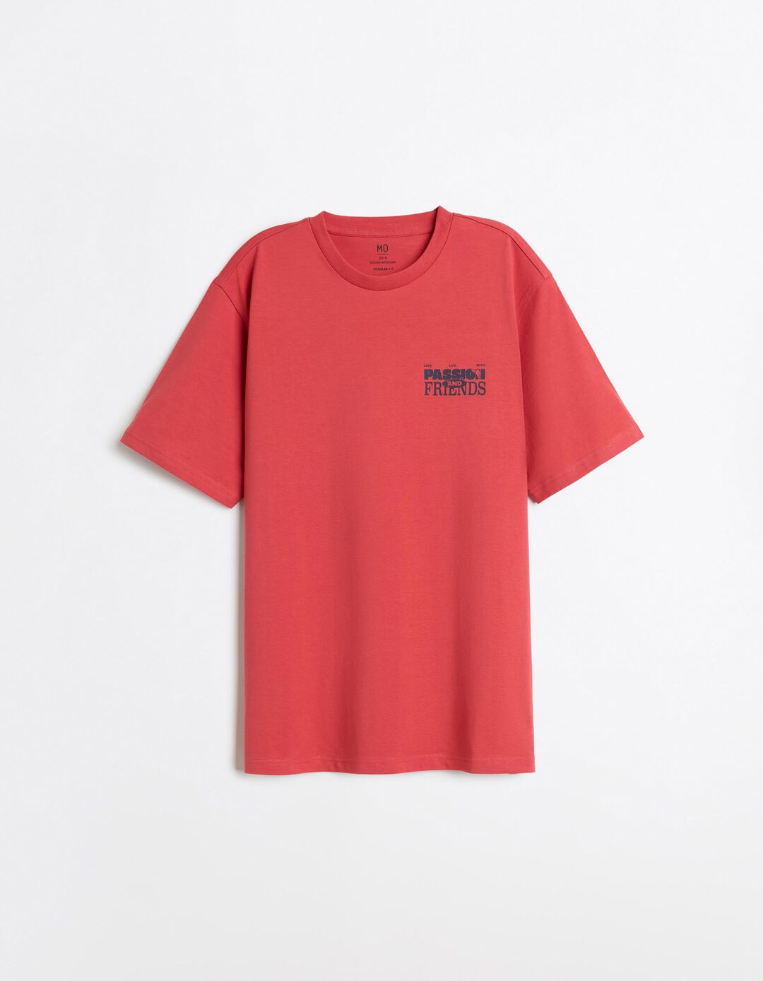 T-shirt Jersey, Homem, Vermelho