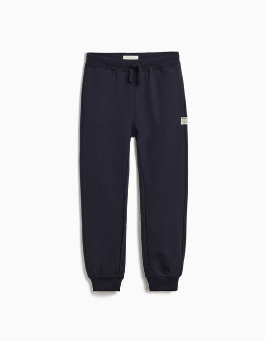Comprar Online Calças Jogging, Menino, Azul Escuro