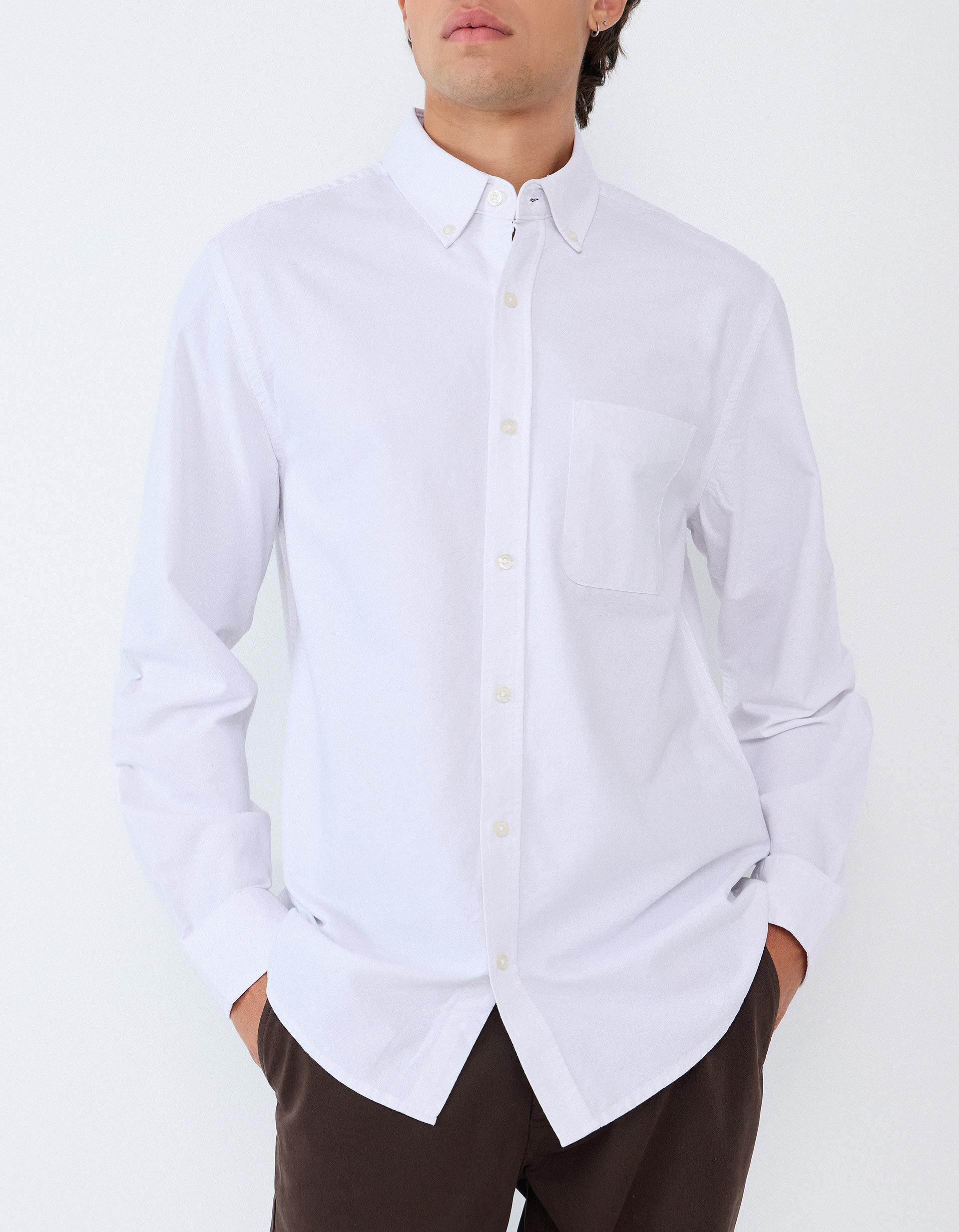 Comprar Online Camisa Oxford, Homem, Branco