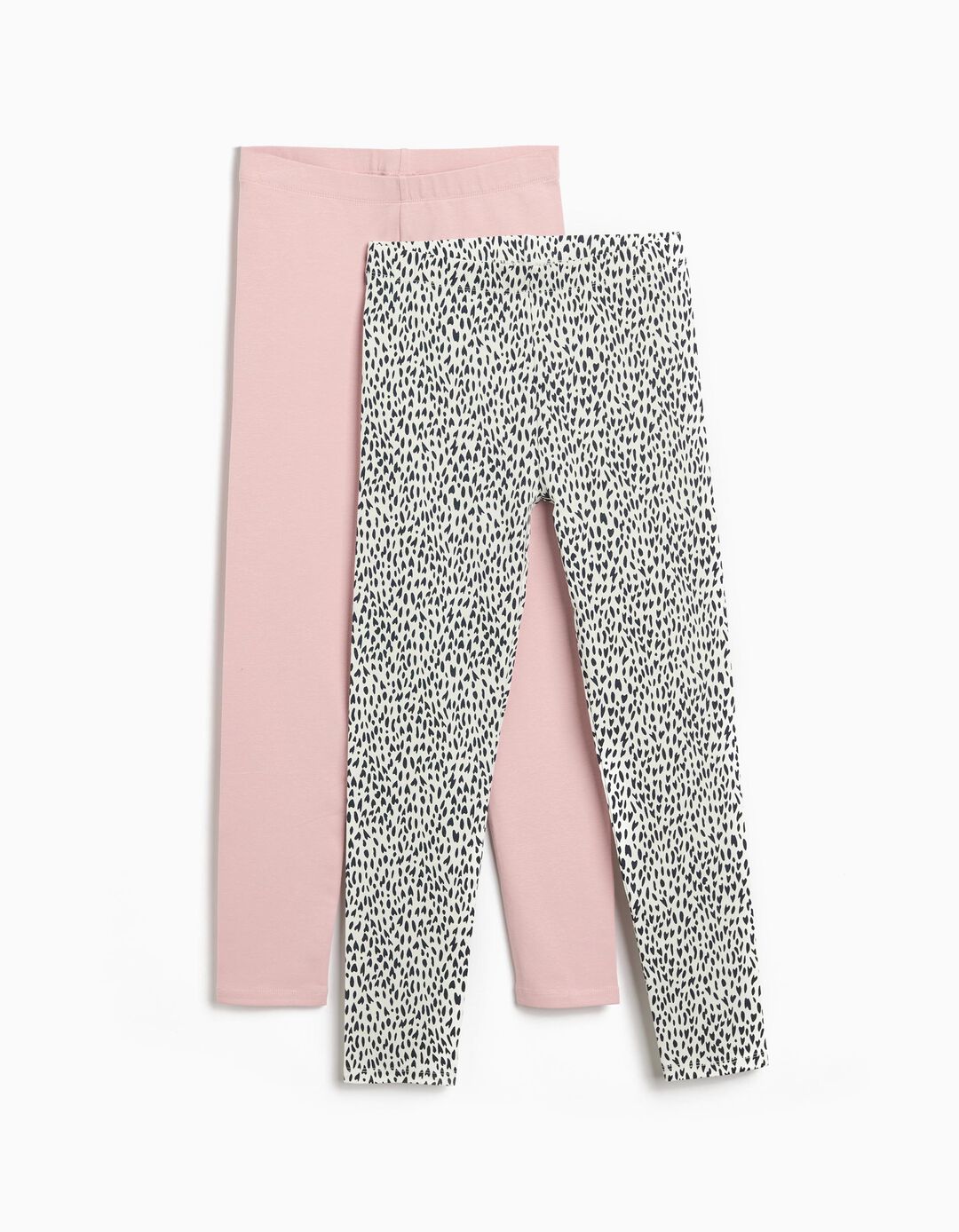 Pack 2 Leggings, Menina, Multicor