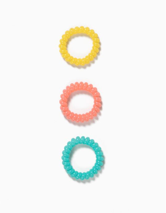 Pack of 3 Spiral Elastic Bands