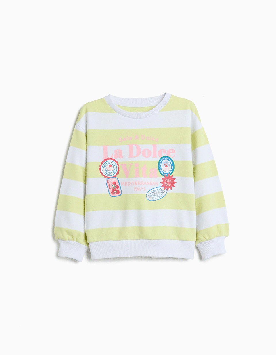 Comprar Online Sweatshirt, Menina, Amarelo Claro