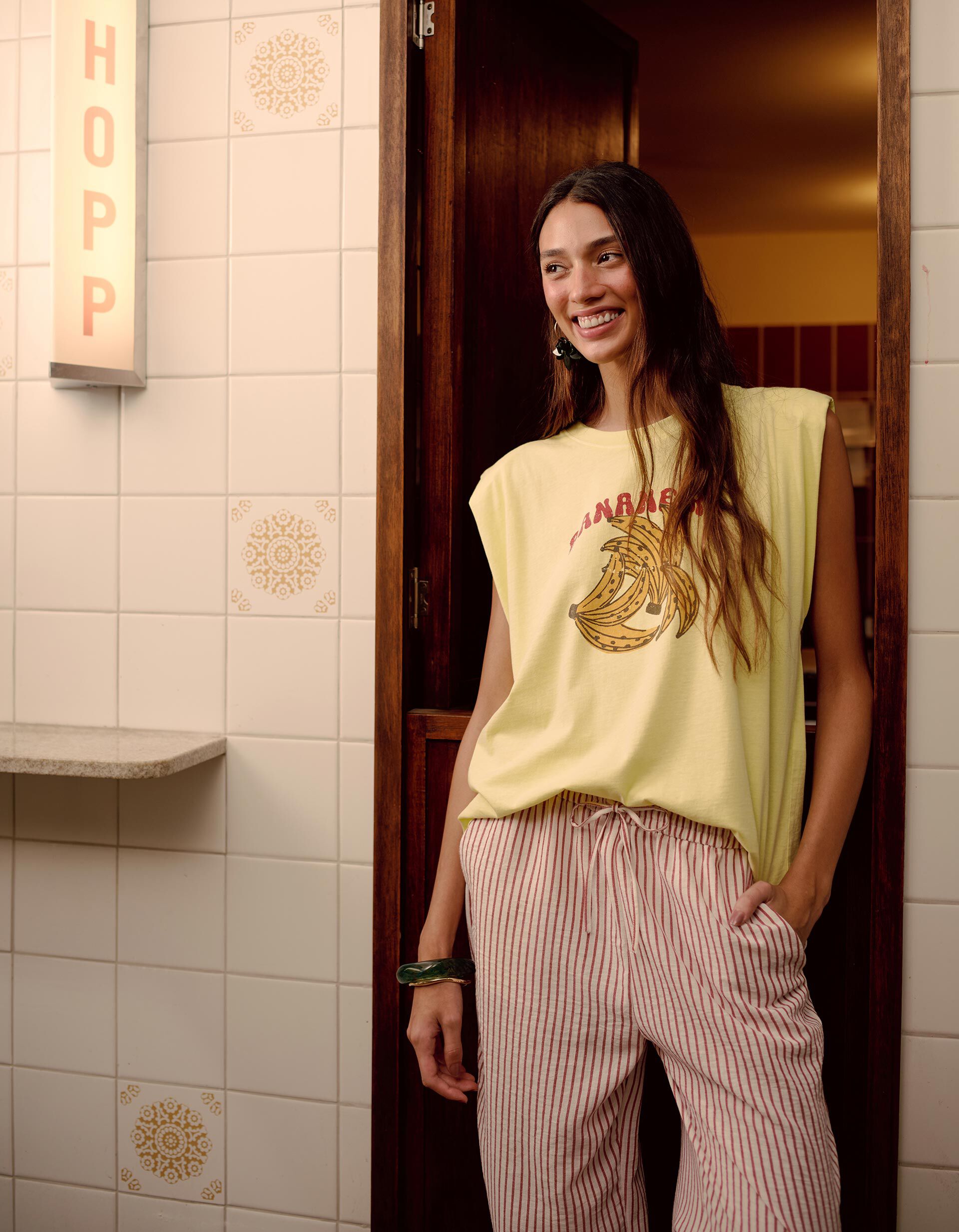 Comprar Online Cal&ccedil;as Riscas, Mulher, Rosa Escuro