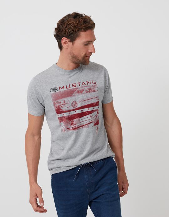 Ford' T-shirt, Men, Grey