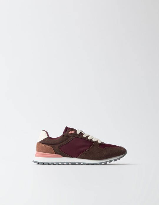 Comprar Online Sapatilhas Nylon, Mulher, Vermelho Escuro